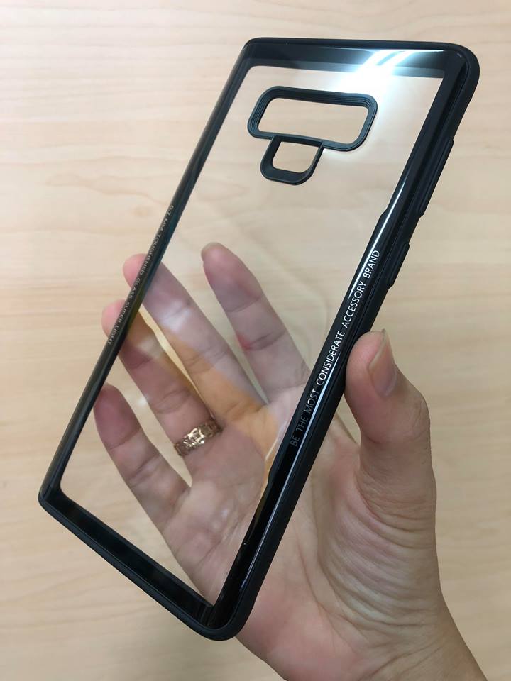 Ốp Lưng Samsung Galaxy Note 9 Viền Màu Hiệu Likgus thiết kế rất chi tiết, gam màu nhu thanh lịch phù hợp với mọi lứa tuổi